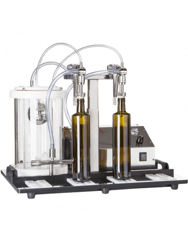 Brasser sa propre bière : Remplisseuse ENOLMASTER 2 becs inox - 00763