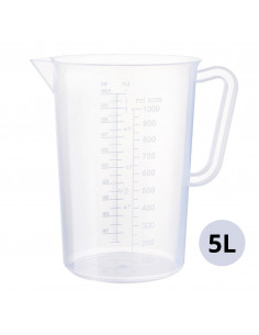 Brasser sa propre bière : Cruche Becher 5 litres graduée - 16850