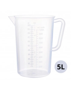 Brasser sa propre bière : Cruche Becher 5 litres graduée - 16850