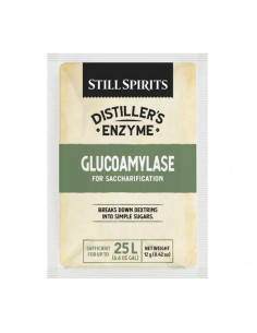 Brasser sa propre bière : Enzyme Glucoamylase - 12 gr - 50229