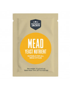Brasser sa propre bière : Nutriment pour l'hydromel Mangrove Jack's - 12gr - 10867k+