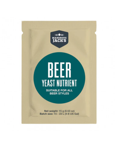 Brasser sa propre bière : Nutriment pour la bière Mangrove Jack's - 15gr - 10867