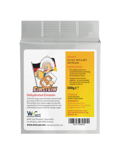 Brasser sa propre bière : Einstein - Levure German Lager - Déshydratée WHC Lab - 62.009