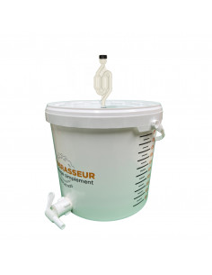 Brasser sa propre bière : Seau de fermentation 12L gradué (complet) - Autobrasseur - 12LGAUTO