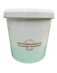 Brasser sa propre bière : Seau 30L avec graduation et couvercle - non percé - 30LNPB