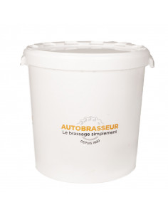 Brasser sa propre bière : Seau 30L avec graduation et couvercle - non percé - 30LNPB