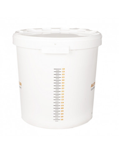 Brasser sa propre bière : Seau 30L avec graduation et couvercle - non percé - Autobrasseur - 30LNPB Brasser sa propre bière : Seau 30L avec graduation et couvercle - non percé - Autobrasseur - 30LNPB