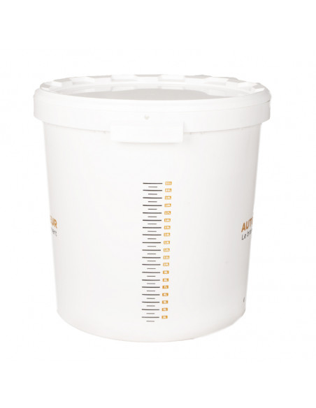 Brasser sa propre bière : Seau 30L avec graduation et couvercle - non percé - Autobrasseur - 30LNPB Brasser sa propre bière : Seau 30L avec graduation et couvercle - non percé - Autobrasseur - 30LNPB