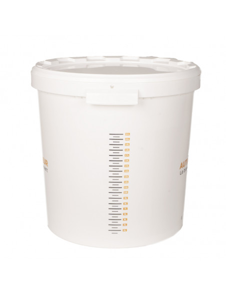 Brasser sa propre bière : Seau 30L avec graduation et couvercle - non percé - Autobrasseur - 30LNPB Brasser sa propre bière : Seau 30L avec graduation et couvercle - non percé - Autobrasseur - 30LNPB
