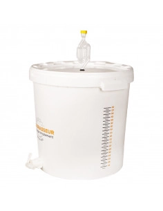 Brasser sa propre bière : Seau de fermentation 30L gradué (complet) - Autobrasseur - 30LGAUTO