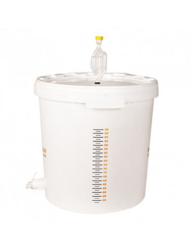 Brasser sa propre bière : Seau de fermentation 30L gradué (complet) - Autobrasseur - 30LGAUTO