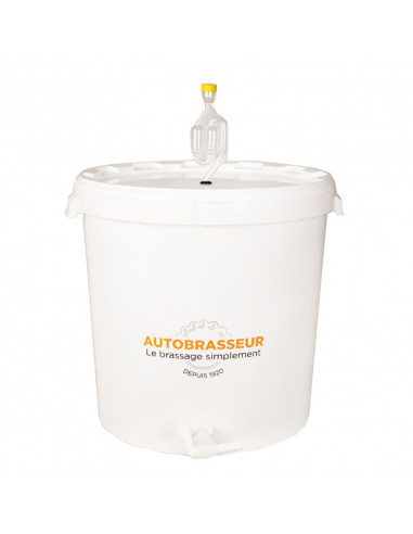 Brasser sa propre bière : Seau de fermentation 30L gradué (complet) - Autobrasseur - 30LGAUTO