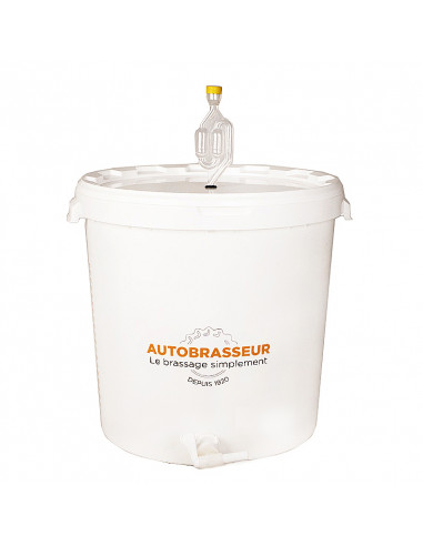Brasser sa propre bière : Seau de fermentation 30L gradué (complet) - Autobrasseur - 30LGAUTO