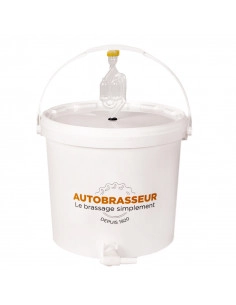 Brasser sa propre bière : Seau de fermentation 12L gradué (complet) - Autobrasseur - 12LGAUTO