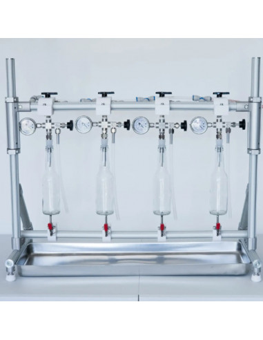 Brasser sa propre bière : Embouteilleuse Isobarométrique 4 becs - Isobrew - ISOBREW