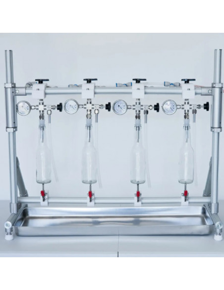 Brasser sa propre bière : Embouteilleuse Isobarométrique 4 becs - Isobrew - ISOBREW