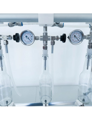 Brasser sa propre bière : Embouteilleuse Isobarométrique 4 becs - Isobrew - ISOBREW