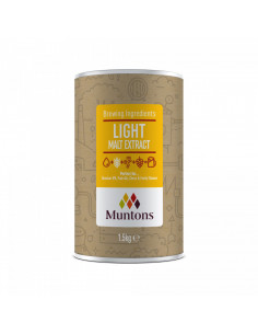 Brasser sa propre bière : Extrait de malt liquide Muntons blond 1,5 kg - 052.105.4