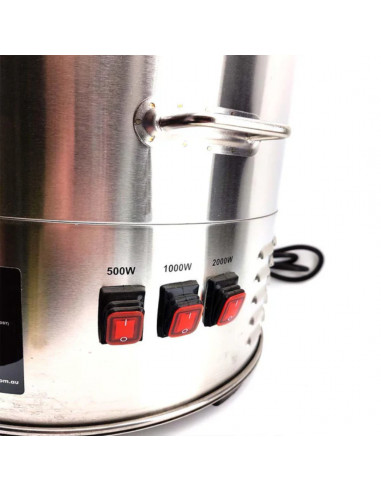 Brasser sa propre bière : Cuve turbo électrique DigiBoil 65L - Kegland - KL07313