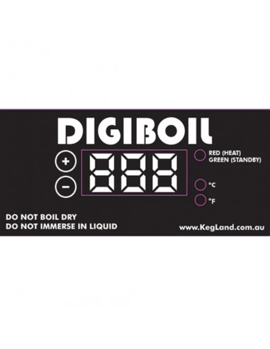 Brasser sa propre bière : Cuve éléctrique Turbo DigiBoil 35L - Kegland - KL07252