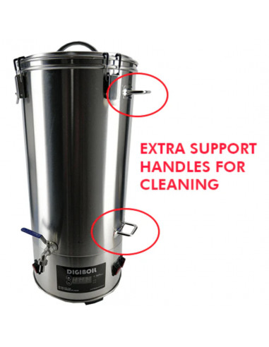 Brasser sa propre bière : Cuve éléctrique Turbo DigiBoil 35L - Kegland - KL07252