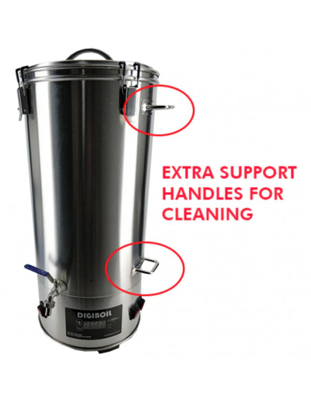 Brasser sa propre bière : Cuve éléctrique Turbo DigiBoil 35L - Kegland - KL07252