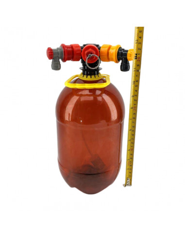 Brasser sa propre bière : Mini Fût PET 4 Litres + tête Ball-lock - KL24877+KL27144