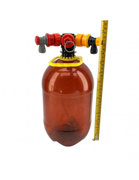 Brasser sa propre bière : Mini Fût PET 4 Litres + tête Ball-lock - KL24877+KL27144