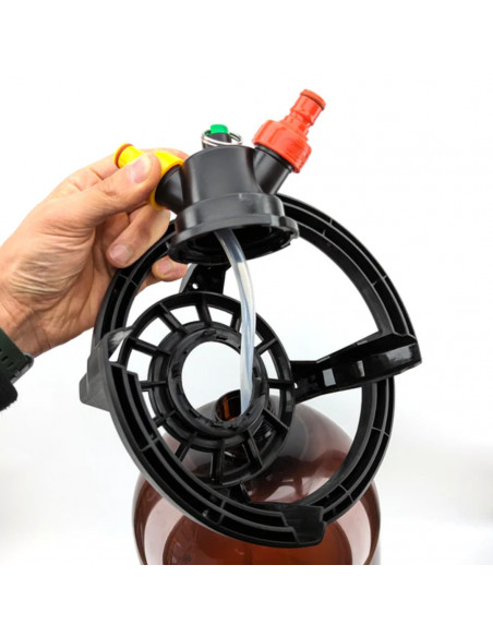 Brasser sa propre bière : Fût PET ambré Oxebar 20 L - KL36054