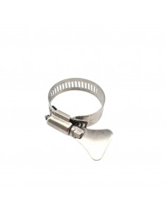 Brasser sa propre bière : Collier de serrage papillon en acier inoxydable 21-38 mm - KL24440