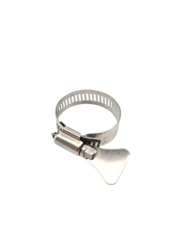 Brasser sa propre bière : Collier de serrage papillon en acier inoxydable 14-25 mm - KL04275