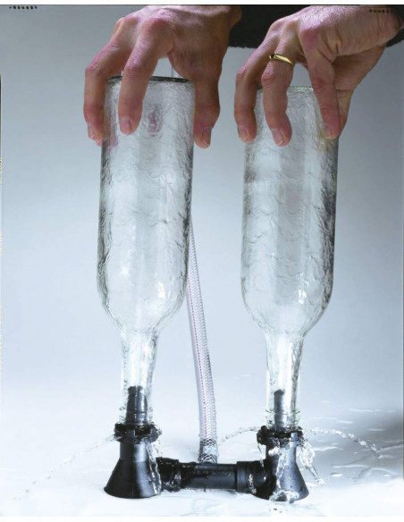 Brasser sa propre bière : Rinceuse bouteille DOUBLE BLAST - 021.222.5