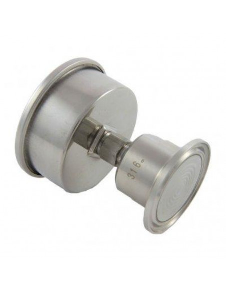 Brasser sa propre bière : Manomètre a membrane Tri-Clamp 1,5" 0-2 Bar (0-30 psi) - KL18098 Brasser sa propre bière : Manomètre a membrane Tri-Clamp 1,5" 0-2 Bar (0-30 psi) - KL18098