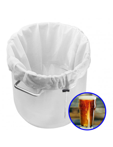 Brasser sa propre bière : Sac de brassage filtrant "Brew Bag" Universel 56 X 66 cm - CHN-997