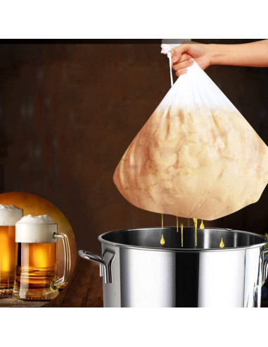 Brasser sa propre bière : Sac de brassage filtrant "Brew Bag" Universel 56 X 66 cm - CHN-997
