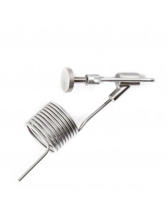 Brasser sa propre bière : Bobine pour vanne d'échantillonnage Réduit la mousse sous pression - 7712644