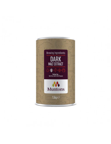 Brasser sa propre bière : Extrait de malt liquide foncé 1,5 kg - Muntons - 052.104.7