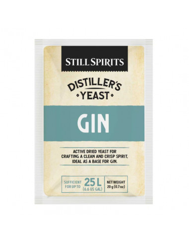 Brasser sa propre bière : Levure de Gin SS Distiller's 20gr - 50227