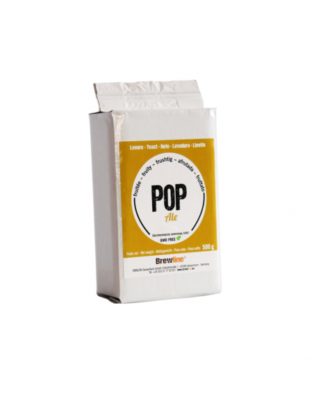 Brasser sa propre bière : Levure de bière POP ALE 500gr - Brewline - POPALE500