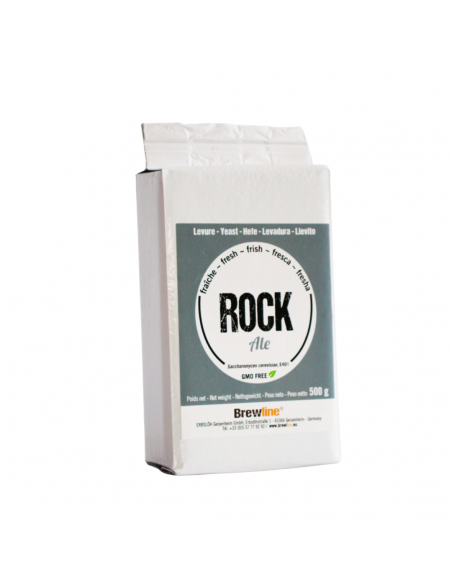 Brasser sa propre bière : Levure de bière ROCK ALE 500gr - Brewline - ROCKALE500