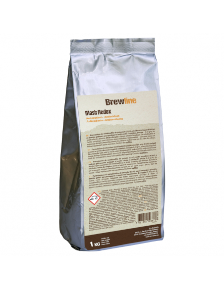 Brasser sa propre bière : Anti-oxydation MASH REDOX 1kg - Brewline - MASH1KG