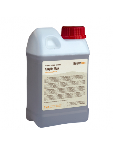Brasser sa propre bière : Enzyme AMYLIZ MAX 1kg - Brewline (glucoamylase) - AMYLIZMAX