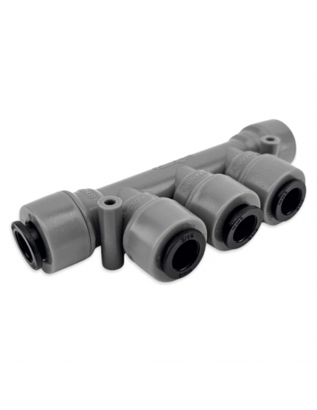 Brasser sa propre bière : Duotight - 8 mm (5/16) Femelle - Té multivoies à 5 voies - KL46268 Brasser sa propre bière : Duotight - 8 mm (5/16) Femelle - Té multivoies à 5 voies - KL46268