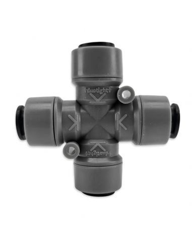 Brasser sa propre bière : Duotight - Adaptateur/répartiteur en croix femelle 8 mm (5/16") - KL46251