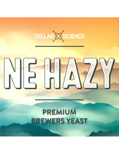 Brasser sa propre bière : Levure de bière NE HAZY Ale - 500 gr - CellarScience - KL47982