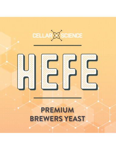 Brasser sa propre bière : Levure de bière Bière de blé HEFE - 500 gr - CellarScience - KL40419