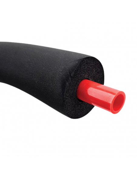 Brasser sa propre bière : Tuyau isolant en glycol rouge - Rouleau de 2 m x diamètre intérieur 12 mm x diamètre extérieur 16 m...