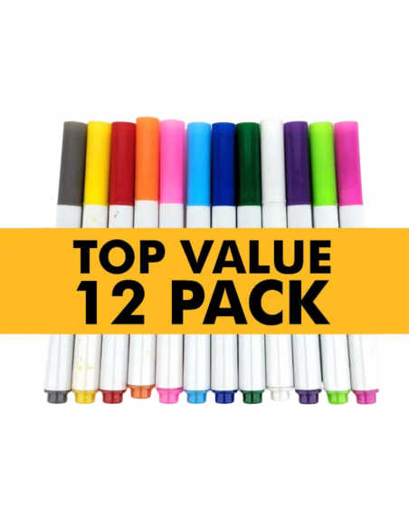 Brasser sa propre bière : Marqueur de Craie Liquide (Pack de 12) - KL20206