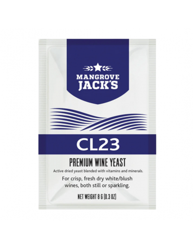Brasser sa propre bière : Levure vin sèche CL23- 8 gr - 10640