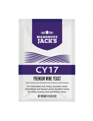 Brasser sa propre bière : Levure vin sèche CY17- 8 gr - 10641